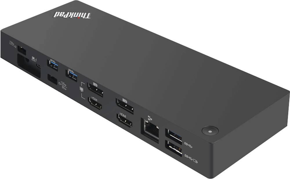 Alt View 11. Lenovo - ThinkPad Thunderbolt 3 Docking Station.