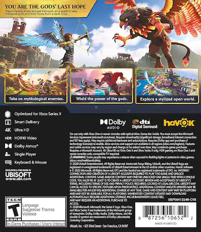 PLAYSTATION 4 / PS4 / PS5 - Immortals Fenyx Rising Edition PLAYSTATION 4 / PS4 / PS5 - Immortals Fenyx Rising Edition