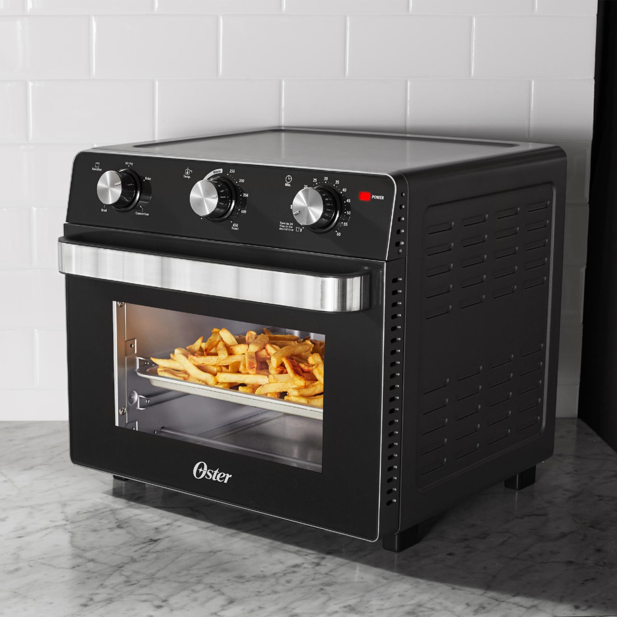 Best Buy: Oster Air Fryer Toaster Oven Black TSSTTVMAF1