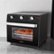 Alt View 12. Oster - Air Fryer Toaster Oven - Black.