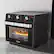 Alt View 13. Oster - Air Fryer Toaster Oven - Black.
