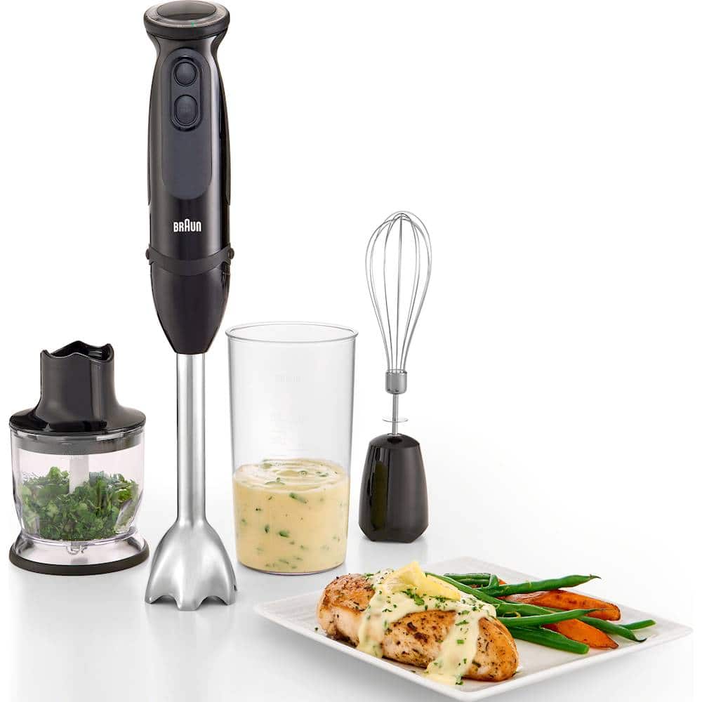 Alt View 11. Braun - Multiquick 5 Vario 21-Speed Hand Blender - Black.