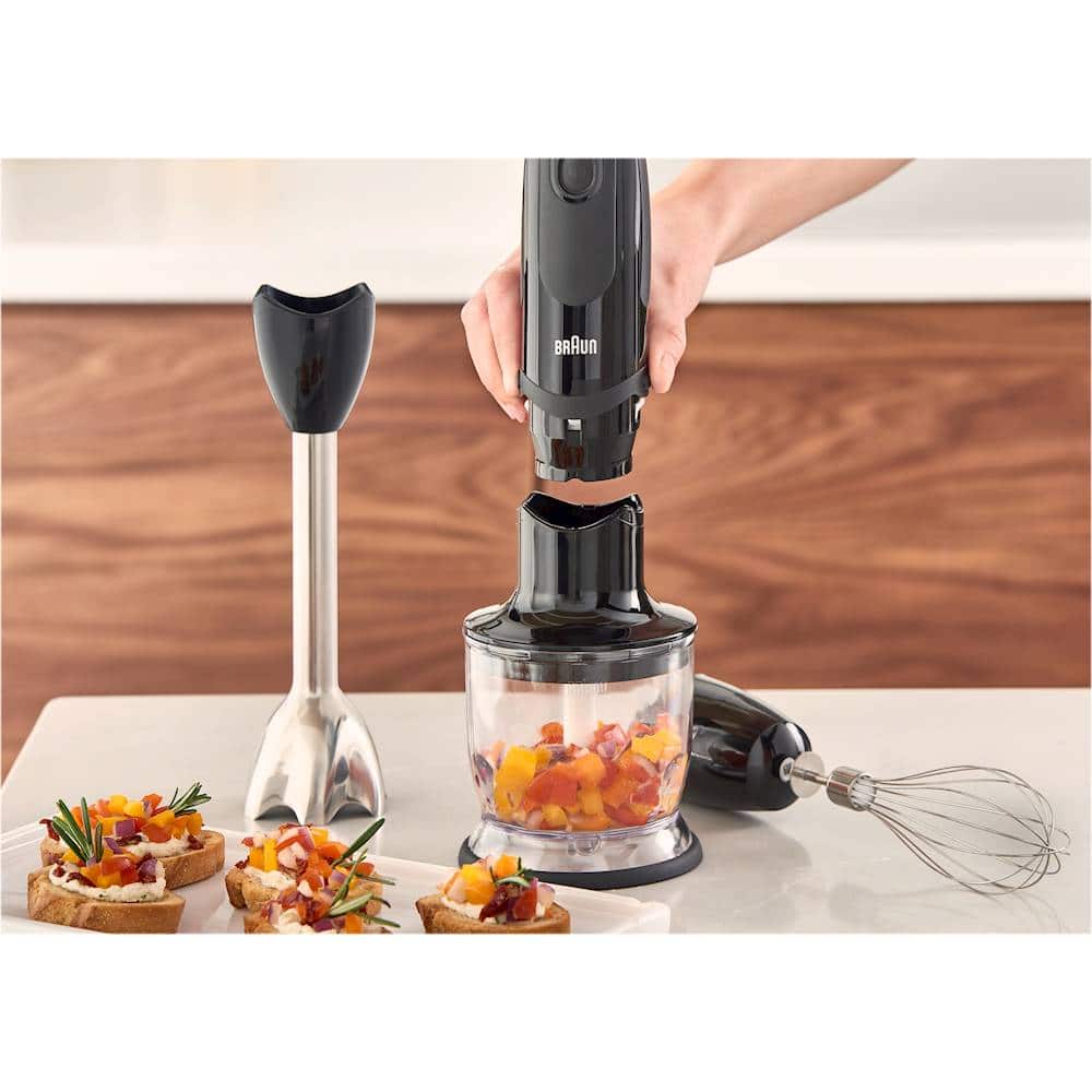 Alt View 13. Braun - Multiquick 5 Vario 21-Speed Hand Blender - Black.
