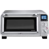 De'Longhi - Livenza 6-Slice Toaster Oven - Stainless Steel - Front_Zoom