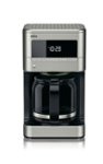 Front Zoom. Braun - BrewSense 12-Cup Coffee Maker - Stainless Steel.