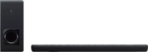 Yamaha - 2.1-Channel Soundbar with Wireless Subwoofer and Alexa Built-in - Black - Front_Zoom