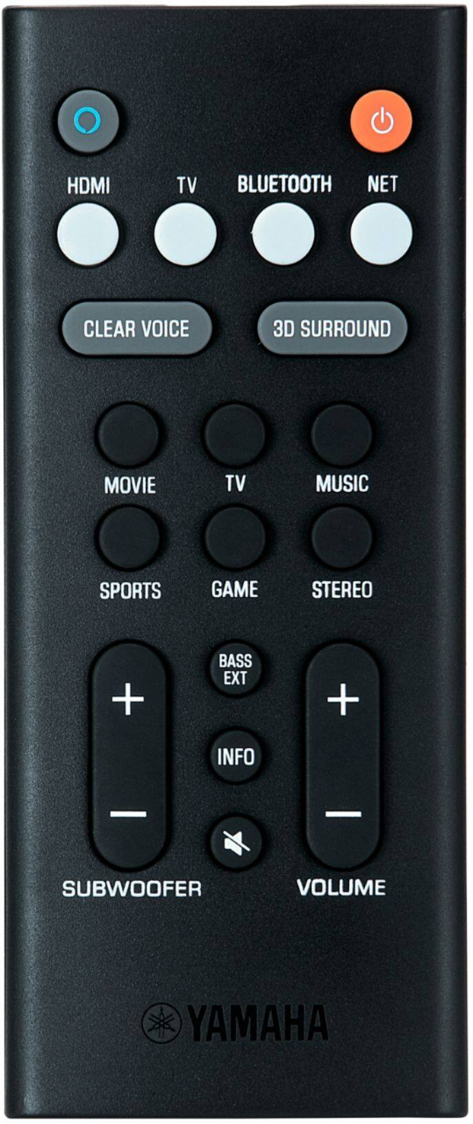 VBESTLIFE Telecomando Sostitutivo per Altoparlanti per Yas‑209 Yas‑109 VBESTLIFE Telecomando Sostitutivo per Altoparlanti per Yas‑209 Yas‑109