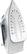 Alt View 12. Black & Decker - Steam Iron - Blue/White.