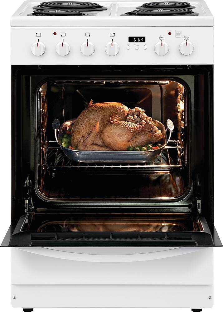 Alt View 12. Frigidaire - 1.9 Cu. Ft. Freestanding Electric Range - White.