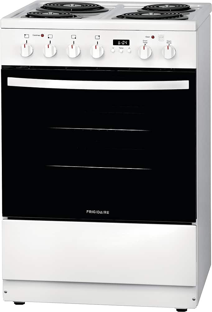 Left View: Frigidaire - 1.9 Cu. Ft. Freestanding Electric Range - White