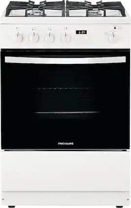 Front. Frigidaire - 1.9 Cu. Ft. Freestanding Gas Range - White.