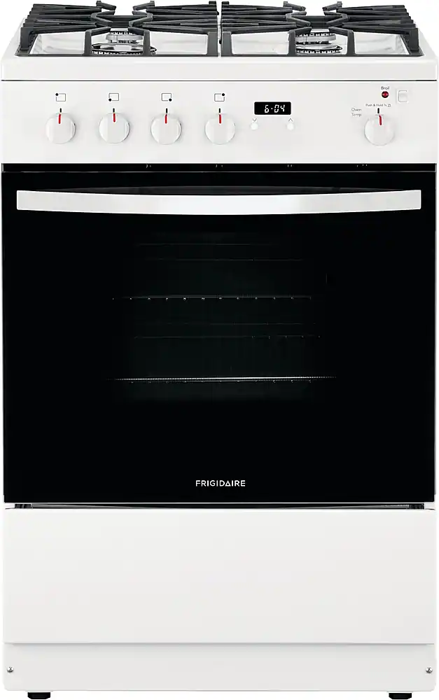 Frigidaire - 1.9 Cu. Ft. Freestanding Gas Range with Storage Drawer - White