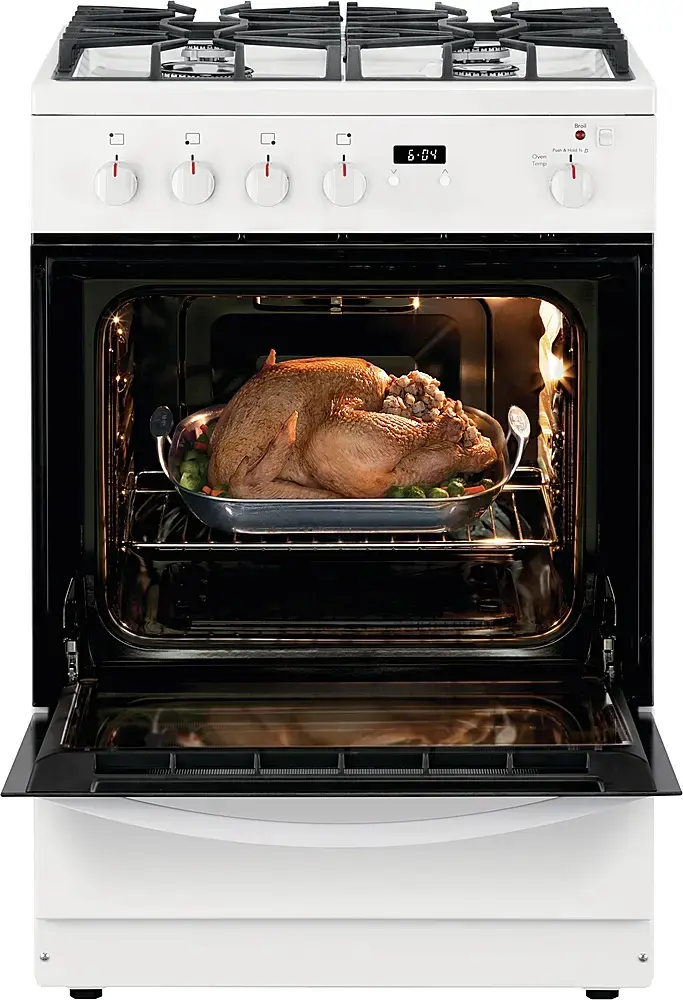 Alt View 12. Frigidaire - 1.9 Cu. Ft. Freestanding Gas Range - White.