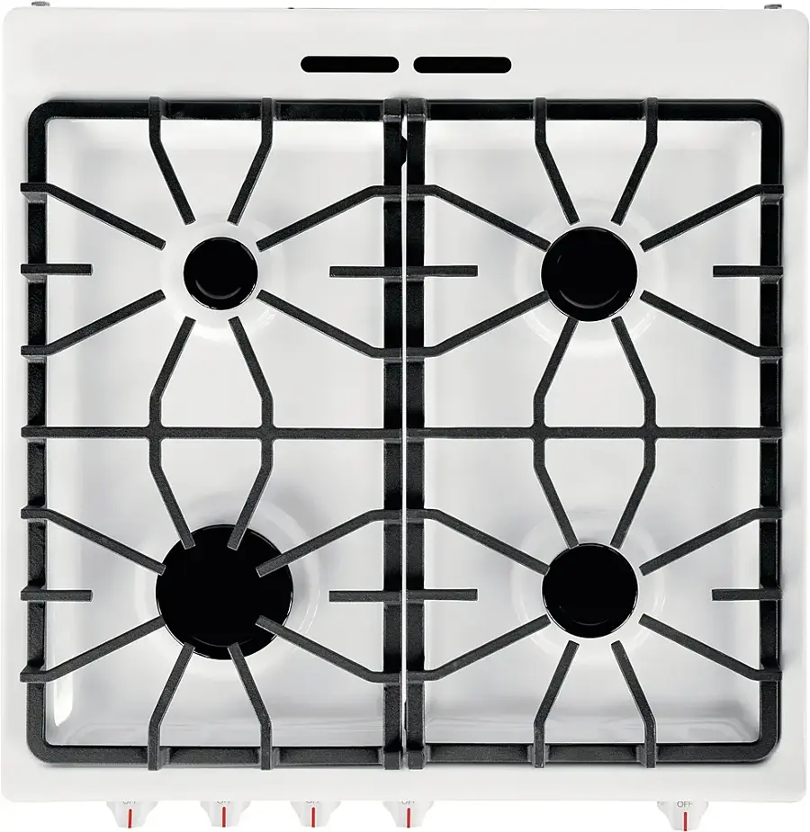 Alt View 16. Frigidaire - 1.9 Cu. Ft. Freestanding Gas Range - White.
