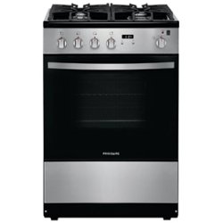 Frigidaire - 1.9 Cu. Ft. Freestanding Gas Range - Stainless steel - Front_Zoom