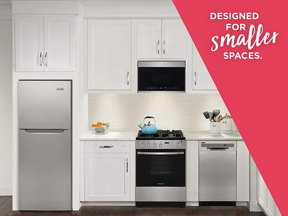 Alt View 12. Frigidaire - 1.9 Cu. Ft. Freestanding Gas Range - Stainless Steel.