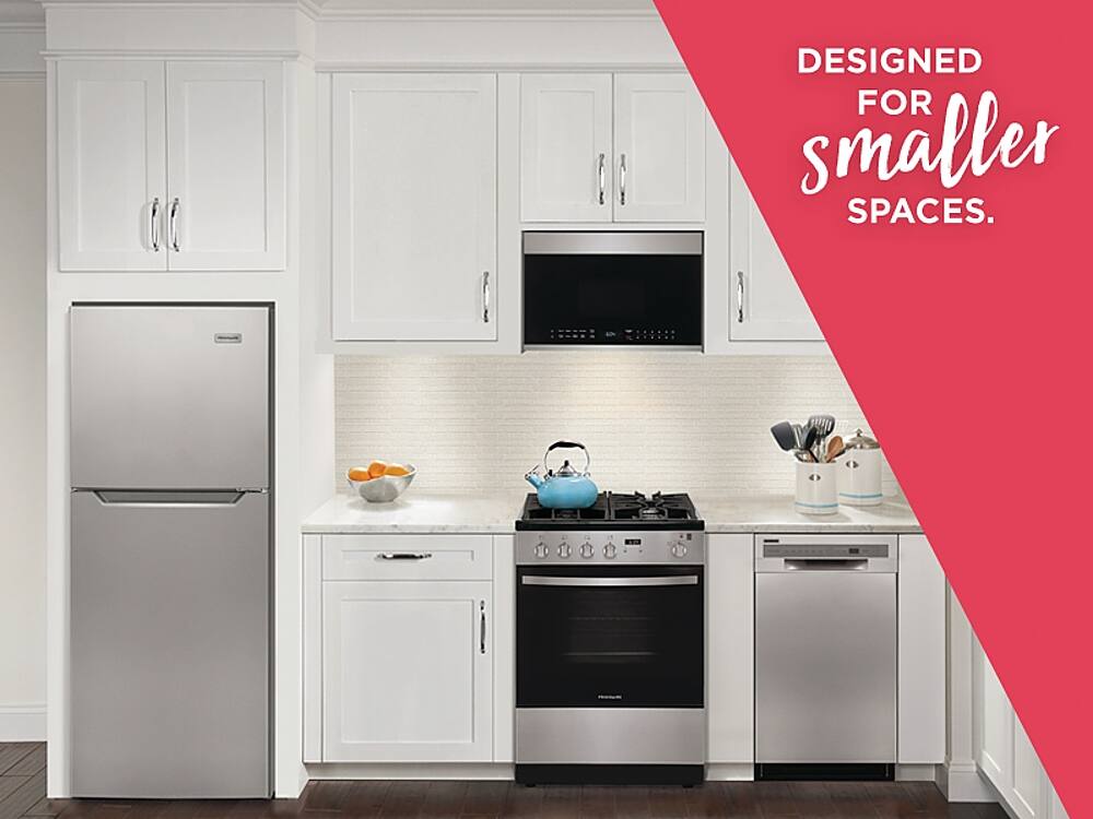 Alt View 12. Frigidaire - 1.9 Cu. Ft. Freestanding Gas Range - Stainless Steel.