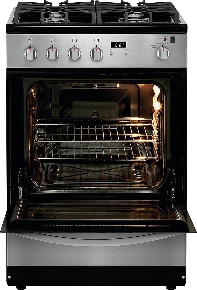 Alt View 15. Frigidaire - 1.9 Cu. Ft. Freestanding Gas Range - Stainless Steel.