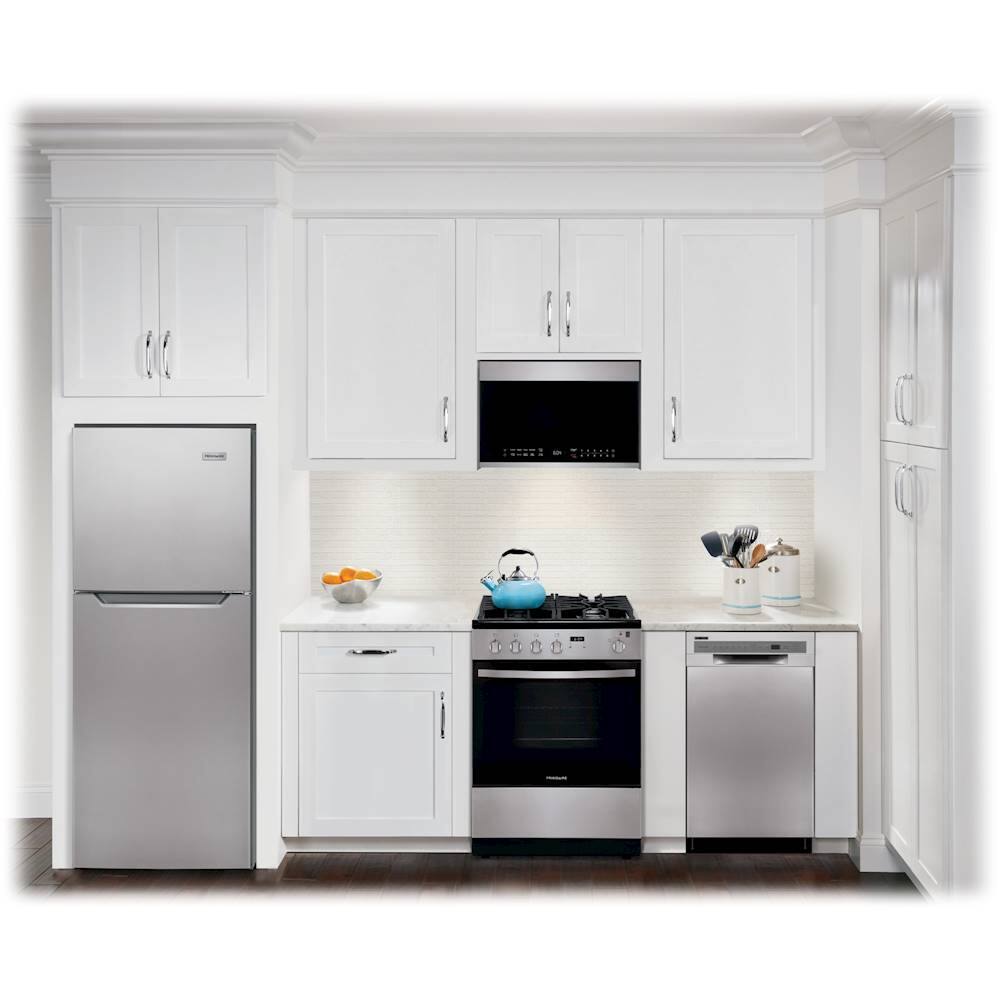 Alt View 11. Frigidaire - 1.4 Cu. Ft. Over-the-Range Microwave with Sensor Cooking - Stainless Steel.