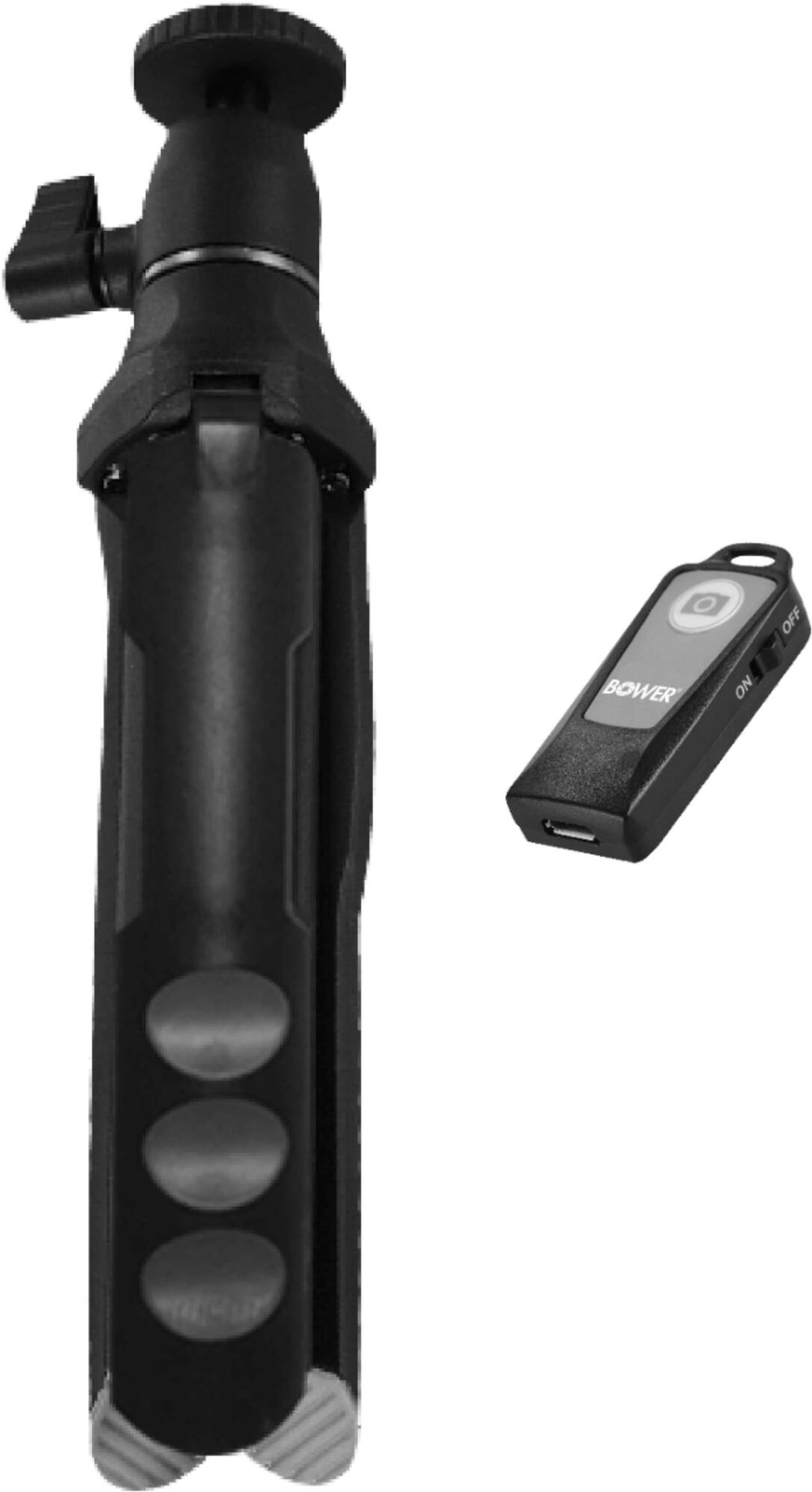 Zoom in on Alt View 15. Bower - 6-in-1 Professional 36" Tripod - Black.