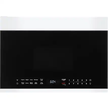Front. Frigidaire - 1.4 Cu. Ft. Over-the-Range Microwave with Sensor Cooking - White.