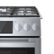 Alt View Zoom 16. Bosch - 800 Series 4.8 Cu. Ft. Self-Cleaning Slide-In Gas Convection Range - Stainless steel.