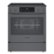 Front Zoom. Bosch - 800 Series 4.6 Cu. Ft. Self-Cleaning Slide-In Electric Convection Range - Black stainless steel.