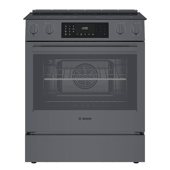 Bosch 800 Series 4.6 Cu. Ft. Slide In Electric Convection Range