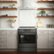 Alt View Zoom 20. Bosch - 800 Series 4.6 Cu. Ft. Self-Cleaning Slide-In Electric Convection Range - Black stainless steel.