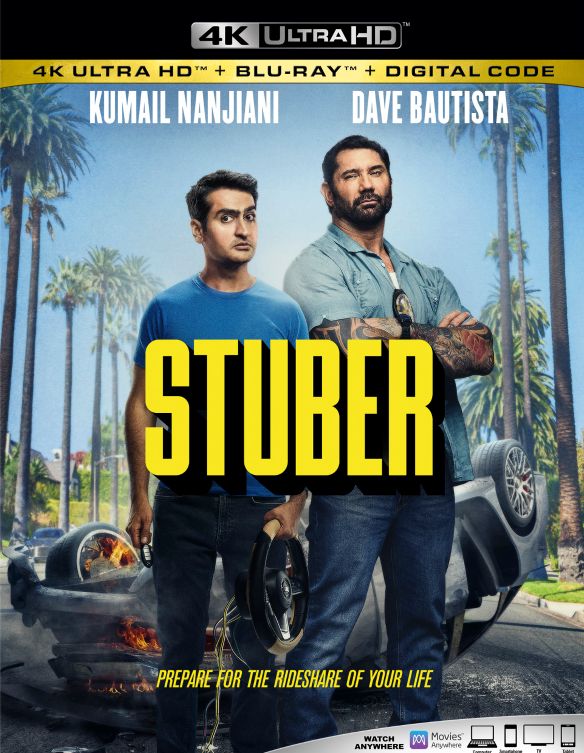 Stuber [Includes Digital Copy] [4K Ultra HD Blu-ray/Blu-ray] [2019] was $27.99 now $14.99 (46.0% off)