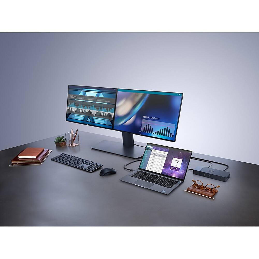 Alt View 27. Dell - Dell Thunderbolt Dock - WD19TBS - Black - Black.