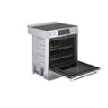 Angle Zoom. Bosch - 800 Series 4.6 Cu. Ft. Slide-In Electric Convection Range with Self-Cleaning - Stainless Steel.