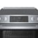 Alt View Zoom 16. Bosch - 800 Series 4.6 Cu. Ft. Self-Cleaning Slide-In Electric Convection Range - Stainless steel.