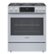 Front Zoom. Bosch - 800 Series 4.6 Cu. Ft. Slide-In Dual Fuel Convection Range with Self-Cleaning - Stainless Steel.