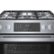 Alt View Zoom 13. Bosch - 800 Series 4.6 Cu. Ft. Slide-In Dual Fuel Convection Range with Self-Cleaning - Stainless Steel.