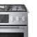 Alt View Zoom 14. Bosch - 800 Series 4.6 Cu. Ft. Self-Cleaning Slide-In Dual Fuel Convection Range - Stainless steel.