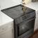 Alt View 19. Bosch - 800 Series 4.6 Cu. Ft. Self-Cleaning Slide-In Electric Induction Convection Range - Black stainless steel.