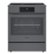 Alt View Zoom 1. Bosch - 800 Series 4.6 Cu. Ft. Self-Cleaning Slide-In Electric Induction Convection Range - Black stainless steel.