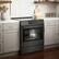 Alt View 20. Bosch - 800 Series 4.6 Cu. Ft. Self-Cleaning Slide-In Electric Induction Convection Range - Black stainless steel.