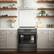 Alt View 21. Bosch - 800 Series 4.6 Cu. Ft. Self-Cleaning Slide-In Electric Induction Convection Range - Black stainless steel.