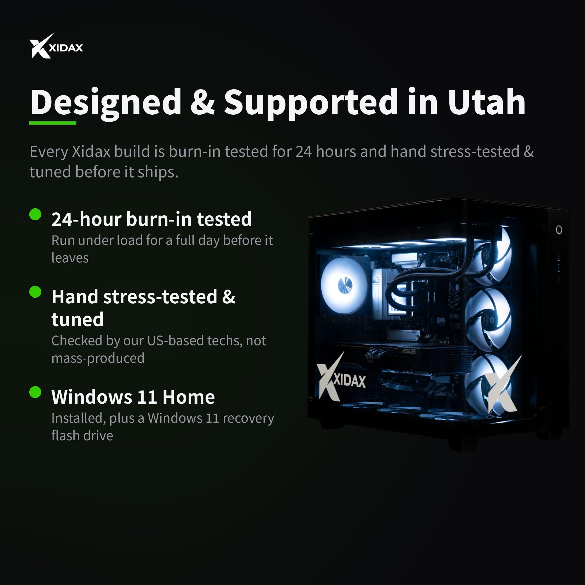 Xidax X 6 Gaming Desktop AMD Ryzen 7 9800X3D 32GB DDR5 Memory AMD ...