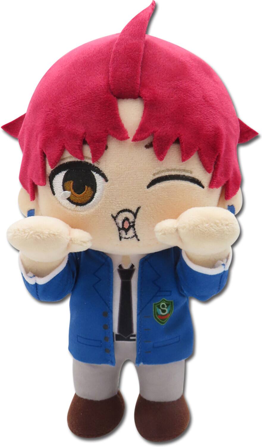 Front. Great Eastern - Dan Da Dan - 8" Plush - Jiji - Collectibles - Multicolor.