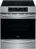 Frigidaire - Gallery 5.4 Cu. Ft. Freestanding Electric Induction Range Air Fry with Self and Steam Clean - Stainless Steel