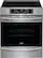 Front. Frigidaire - Gallery 5.4 Cu. Ft. Freestanding Electric Induction Range Air Fry with Self and Steam Clean - Smudge-Proof® Stainless Steel.