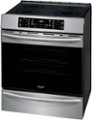 Left Zoom. Frigidaire - Gallery 5.4 Cu. Ft. Freestanding Electric Induction Range Air Fry with Self and Steam Clean - Stainless steel.