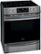 Angle Zoom. Frigidaire - Gallery 5.4 Cu. Ft. Freestanding Electric Air Fry Range with Self and Steam Clean - Black stainless steel.