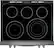 Alt View 12. Frigidaire - Gallery 5.4 Cu. Ft. Freestanding Electric Air Fry Range with Self and Steam Clean - Black Stainless Steel.