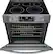 Alt View 13. Frigidaire - Gallery 5.4 Cu. Ft. Freestanding Electric Air Fry Range with Self and Steam Clean - Black Stainless Steel.