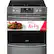 Alt View 16. Frigidaire - Gallery 5.4 Cu. Ft. Freestanding Electric Air Fry Range with Self and Steam Clean - Black Stainless Steel.