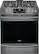 Front. Frigidaire - Gallery 5.6 Cu. Ft. Freestanding Gas Convection Range with Self-Cleaning and Air Fry - Black Stainless Steel.